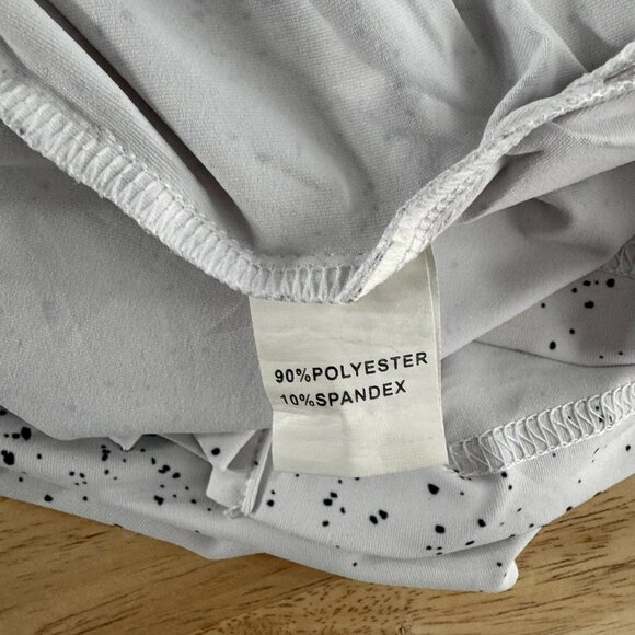 Sunday‎ Swagger Polo Shirt 3XL Short Sleeve White Blue Splatter Golf TP-3407 - Picture 10 of 12